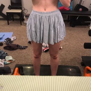 Baby Blue Brandy Melville skirt